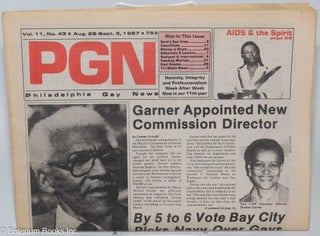 Cat.No: 281381 PGN: Philadelphia Gay News; vol. 11, #43, Aug. 28 - Sept. 3, 1987: Bayard...