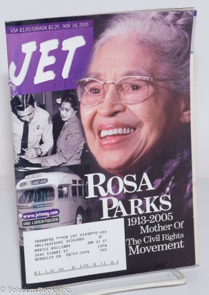 Cat.No: 281398 Jet: Vol. 108, No. 20, November 14, 2005: Rosa Parks, 1913-2005, Mother of...