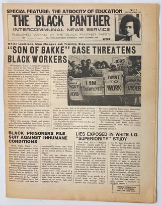 Cat.No: 281527 The Black Panther Intercommunal News Service. Vol. 18, no. 25 (Saturday,...