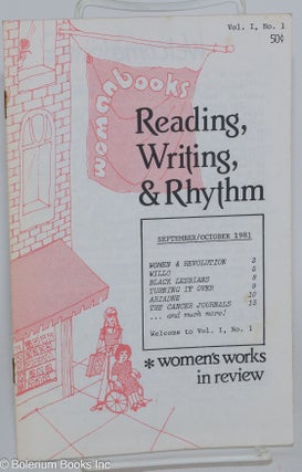 Cat.No: 281672 Reading, Writing, & Rhythm: Women's Works in Review. Vol. 1 No. 1,...