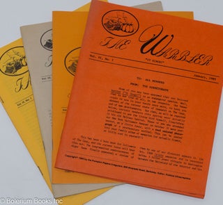 Cat.No: 281771 The Warbler, "It Sings!" [four issues]. ed Publius Ultracrepidus