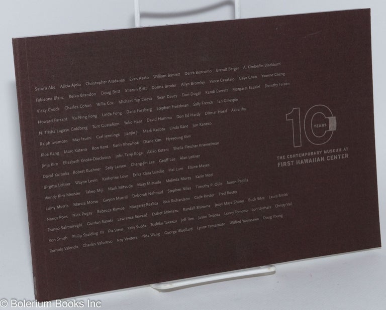 Cat.No: 281868 Contemporary Museum at First Hawaiian Center: Tenth Anniversary...