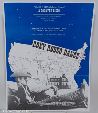Cat.No: 281941 COAST & GMHC Rodeo present a Country Disco: Roxy Rodeo Dance...