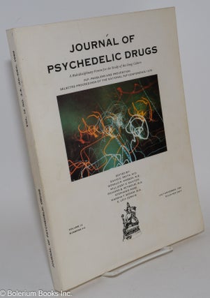 Cat.No: 281975 Journal of psychedelic drugs; a multidisciplinary forum for the study of...