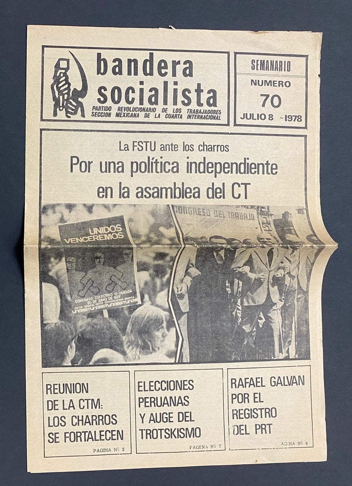 Cat.No: 282077 Bandera Socialista. No. 70 (Julio 8, 1978)