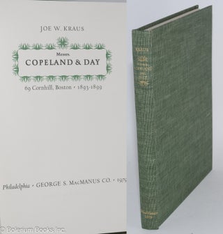 Cat.No: 282145 Messrs. Copeland & Day: 69 Cornhill, Boston - 1893-1899. Joe W. Kraus