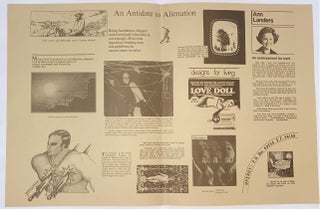 Cat.No: 282225 An antidote to alienation [broadside