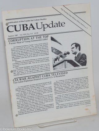 Cat.No: 282763 Cuba Update: Vol. VIII, Nos. 3-4, Summer 1987