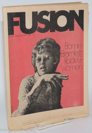 Cat.No: 282867 Fusion: #29, March 20, 1970: Bonnie Bramlett: Rock & Women. Robert Somma,...