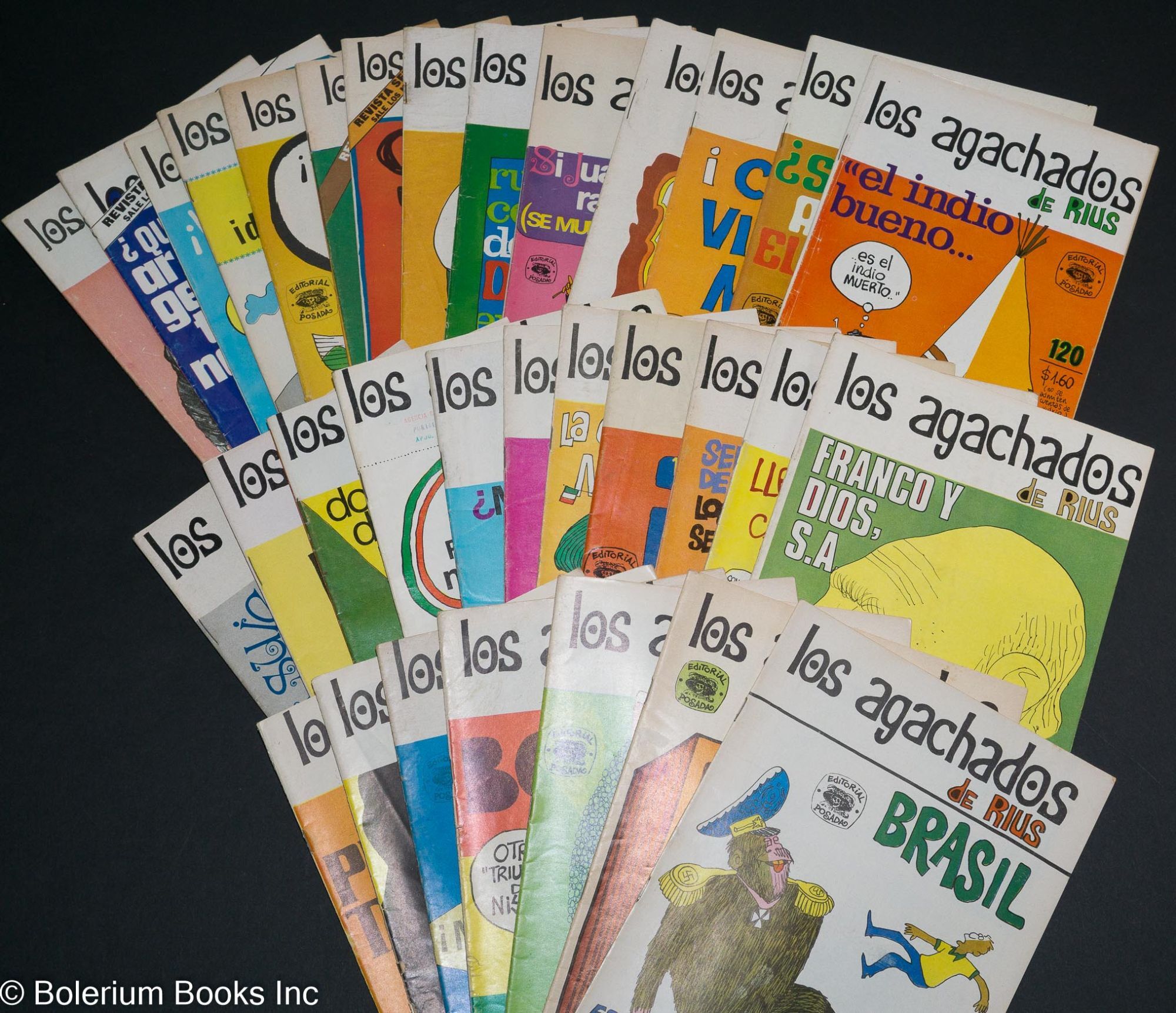Los Agachados de Rius 32 issues | Rius