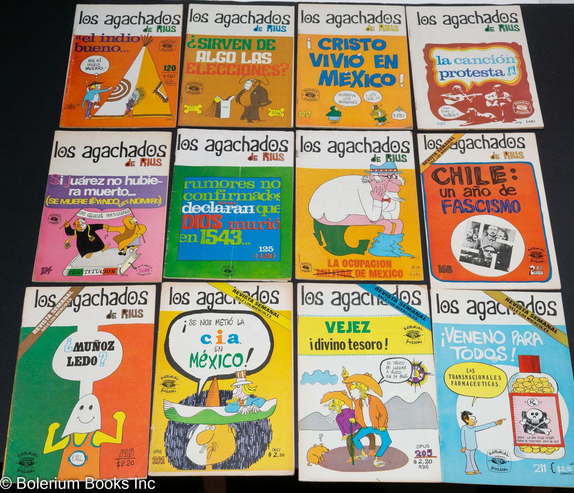 Los Agachados de Rius 32 issues | Rius
