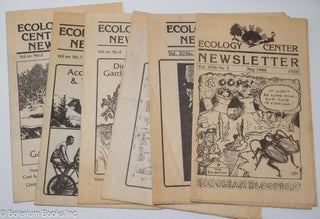 Cat.No: 283140 Ecology center newsletter 1982-1988 [6 issues