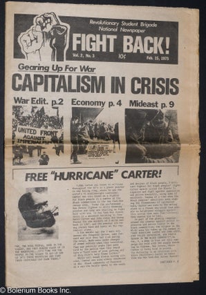 Cat.No: 283374 Fight Back! Vol. 2 no. 3 (Feb. 1, 1975). Revolutionary Student Brigade