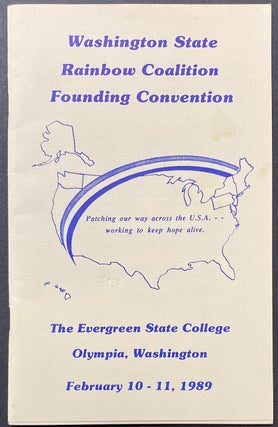 Cat.No: 283516 Washington State Rainbow Coalition founding convention: The Evergreen...