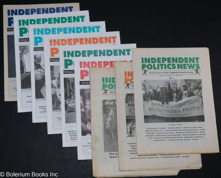Cat.No: 283565 Independent Politics News [later] Independent Politics! [10 issues]