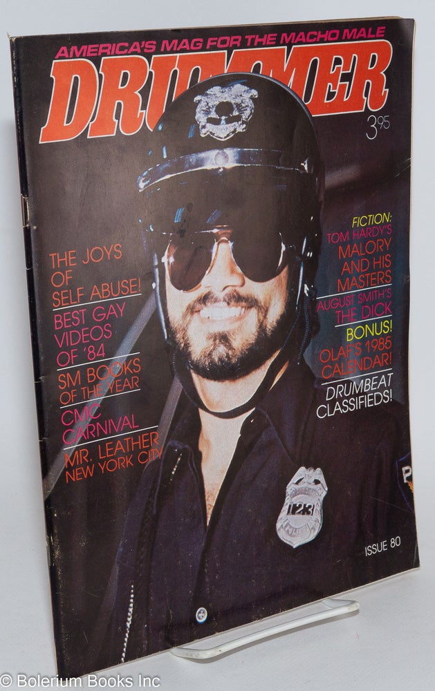 Cat.No: 283572 Drummer: America's mag for the macho male: #80: The Joys of Self-Abuse! Robert Payne, Nina Glaser Tom Hardy, Olaf, Bill Ward, Larry Townsend, August Smith, Mako.
