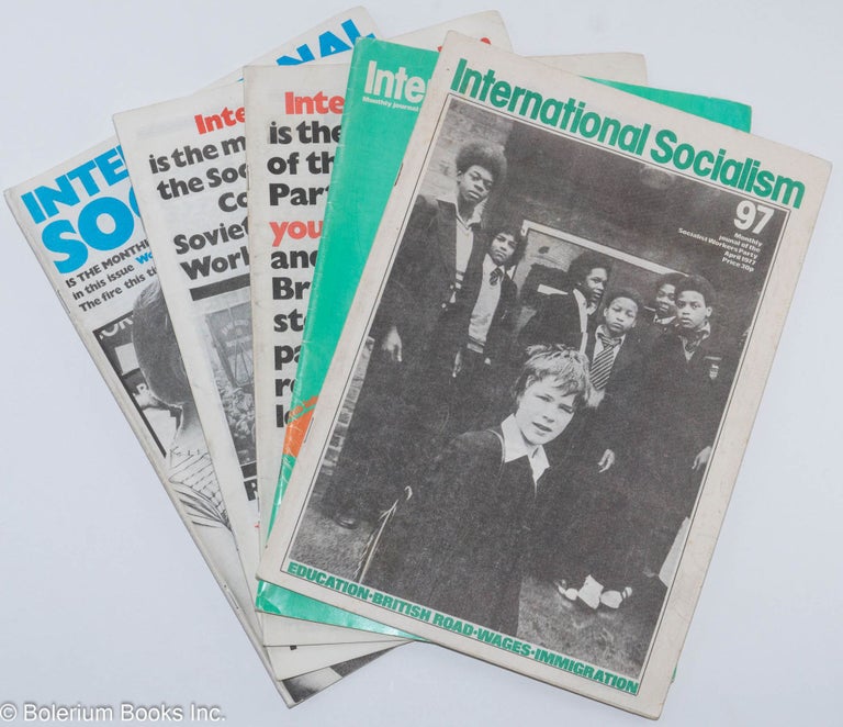 Cat.No: 283813 International socialism [1977-1978, 5 issues]. Alex Callinicos.