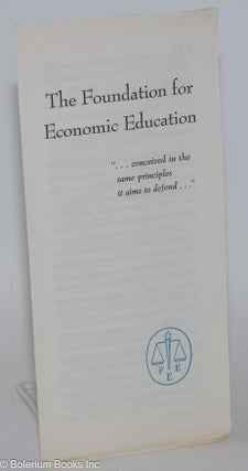 Cat.No: 283888 The Foundation for Economic Education