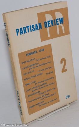 Cat.No: 284009 Partisan review, vol. 15, no. 2, February, 1948. William Phillips, Philip...