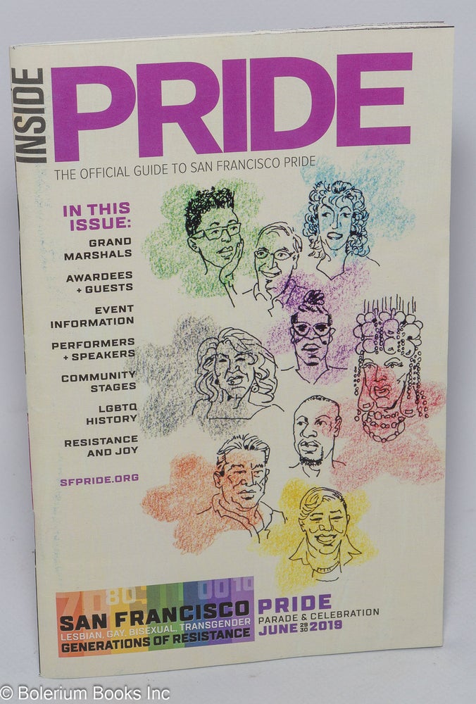 Cat.No: 284057 Inside Pride: the official guide to San Francisco LGBT Pride