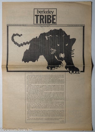 Cat.No: 284228 Berkeley Tribe: vol. 4, #8, (#86), March 12-19, 1971 [Black Panther...