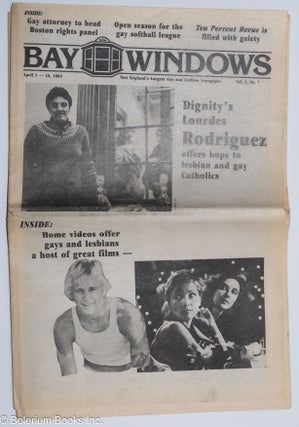 Cat.No: 284366 Bay Windows: New England's Largest Gay & Lesbian Newspaper; vol. 3, #7,...