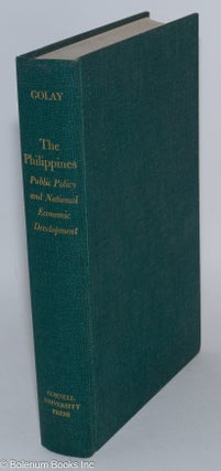 The Philippines: Public Policy and National Economic Development