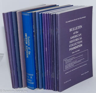 Cat.No: 284651 Set of 20 Issues of the Bulletin of the American Historical Collection....