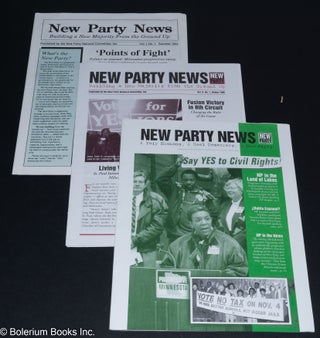 Cat.No: 284708 New Party News [4 issues], 1992-1996