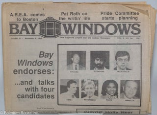 Cat.No: 284711 Bay Windows: New England's Largest Gay & Lesbian Newspaper; vol. 3, #34,...