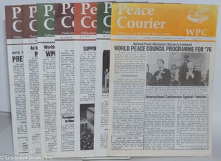 Cat.No: 284980 Peace Courier, Publication of the World Peace Council [7 issues