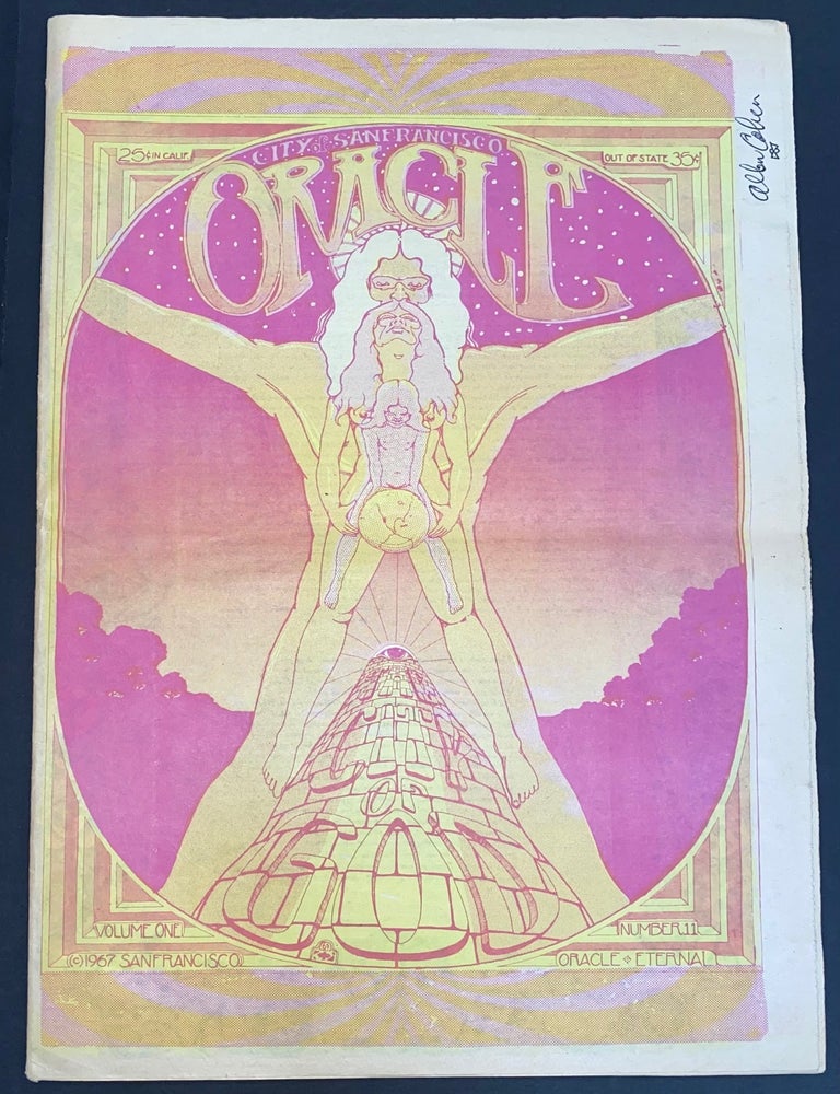 Cat.No: 285103 City of San Francisco Oracle: vol. 1, #11 [December, 1967]. Allen Cohen.