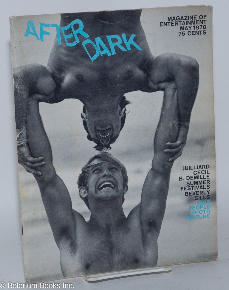 Cat.No: 285236 After Dark: magazine of entertainment; Series 1: vol. 11, #13, May 1970 (actually vol. 2, #13). William Como, Stephen A. Lewis Robert Lipton, Kenn Duncan, Bruce Weber.