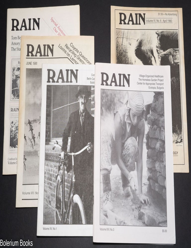 Cat.No: 285275 Rain [5 issues]. Laura Stunchinskly, et all, Mark Rosleand.