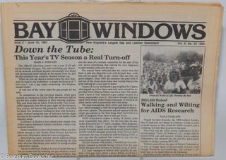 Cat.No: 285310 Bay Windows: New England's Largest Gay & Lesbian Newspaper; vol. 5, #22,...