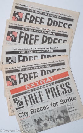 Cat.No: 285484 The San Francisco Free Press [strike paper of the Conference of Newspaper...