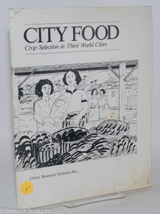 Cat.No: 285578 City food; crop selection in Third World cities