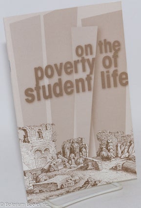 Cat.No: 285699 On the poverty of student life. Situationist International