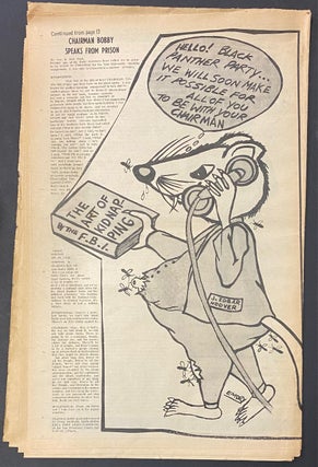 The Black Panther Black Community News Service. Vol. III, no. 19, Saturday, August 30, 1969