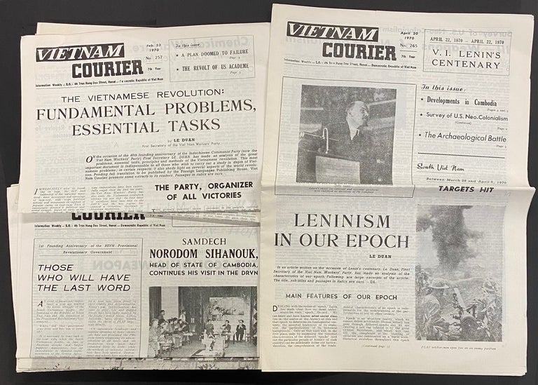 Cat.No: 285894 Vietnam Courier [12 issues from 1970]