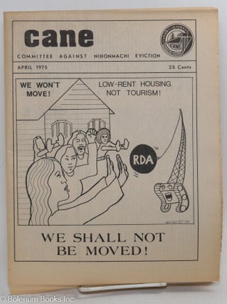 Cat.No: 285895 CANE: Committee Against Nihomachi Eviction. April 1975