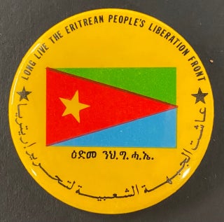 Cat.No: 286036 Long Live the Eritrean People's Liberation Front [pinback button