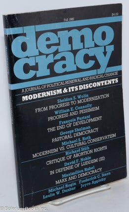 Cat.No: 286193 Democracy, A Journal of Political Renewal and Radical Change Vol. 3, No....