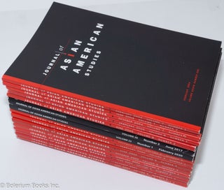 Cat.No: 286215 Set of 16 issues of the Journal of Asian American Studies