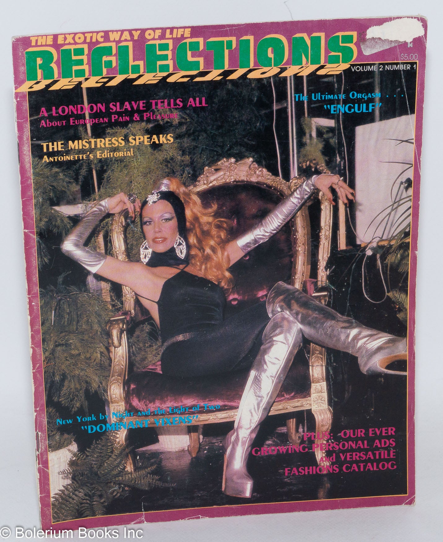 Reflections: the exotic way of life; vol. 2, #1: The Mistress Speaks & Vanessa  Del Rio Interview | Mistress Antoinette, H. Muir Vanessa Del Rio, Reb