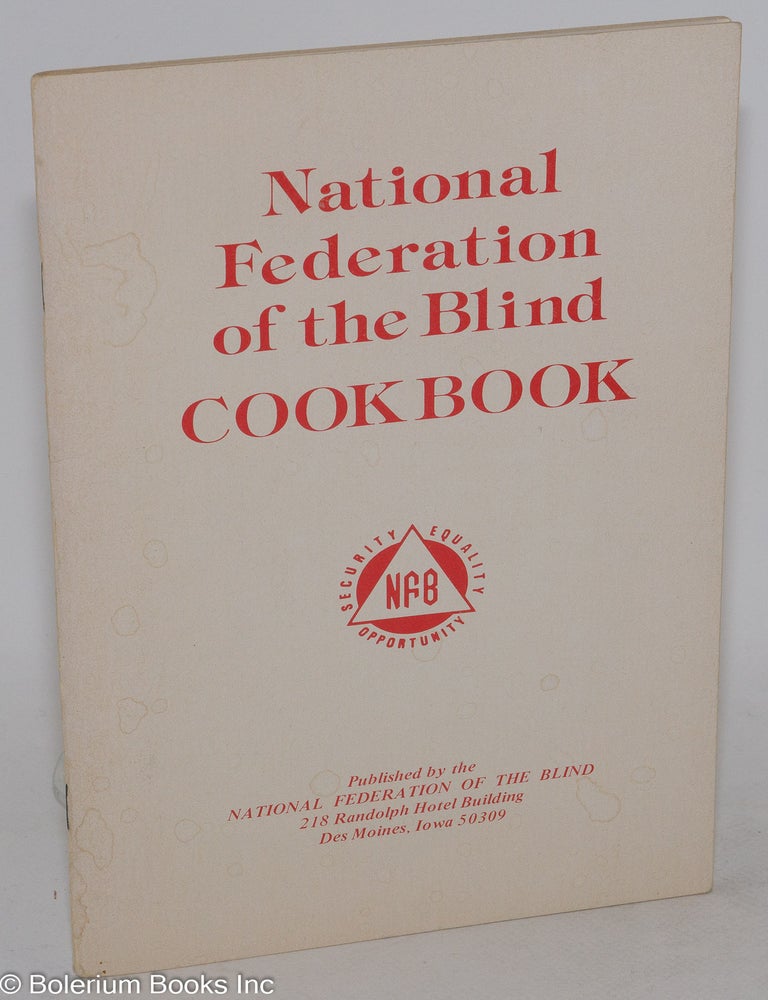 National Federation of the Blind Cookbook: Recipes from the Braille ...