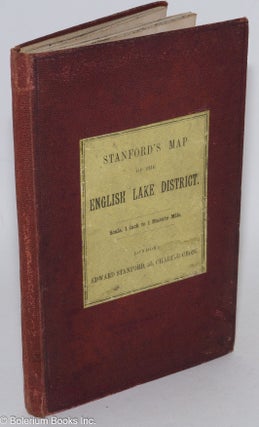 Cat.No: 286470 Stanford's Map of the English Lake District. Scale, 1 inch to 1 Statute...