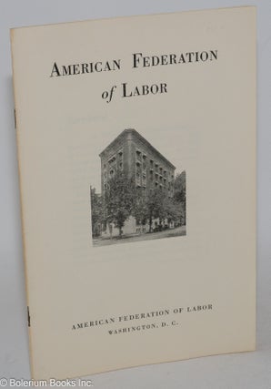 Cat.No: 286480 American Federation of Labor
