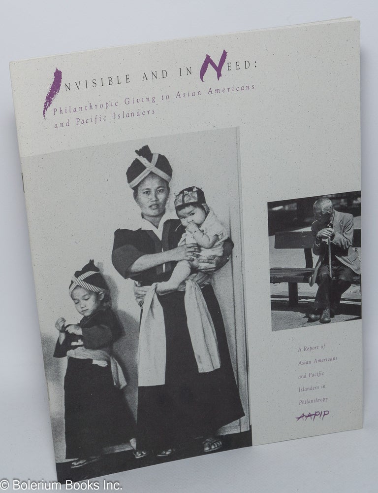 Cat.No: 286637 Invisible and In Need: Philanthropic Giving to Asian Americans and Pacific Islanders