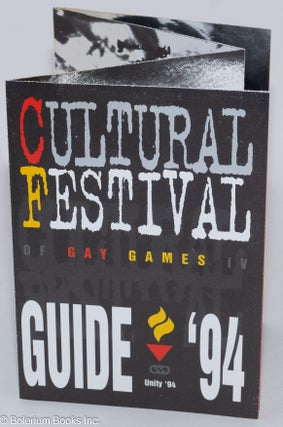 Cat.No: 286642 Cultural Festival of Gay Games IV: Guide '94 [brochure
